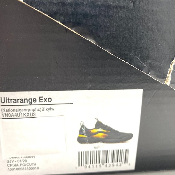 VANS UltraRange Exo National Geographic Collab Nova Spark Black Women's 8.5 - Picture 10 of 10